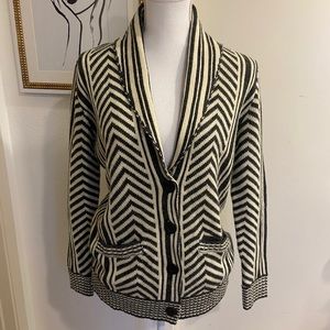 Forever 21 Chevron Striped Cardigan